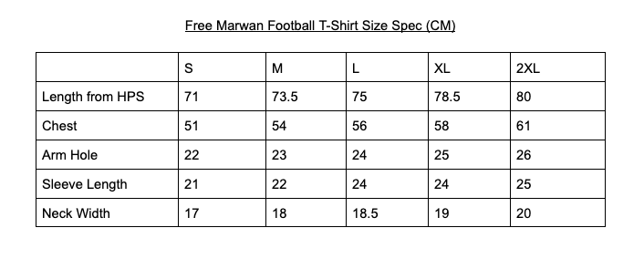 Free Marwan 24th Anniversary - Limited Edition Collector's Shirt